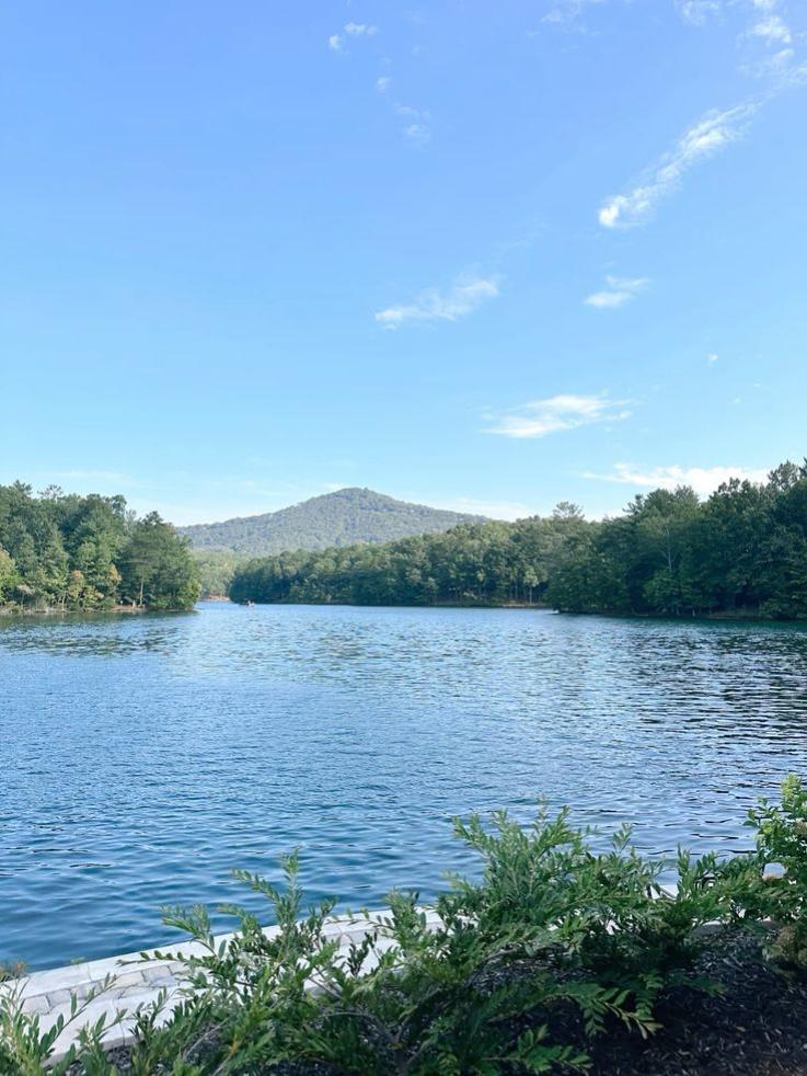 Scenic view of Carters Lake