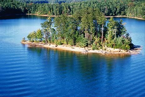 Lake Tobesofkee lake scenery