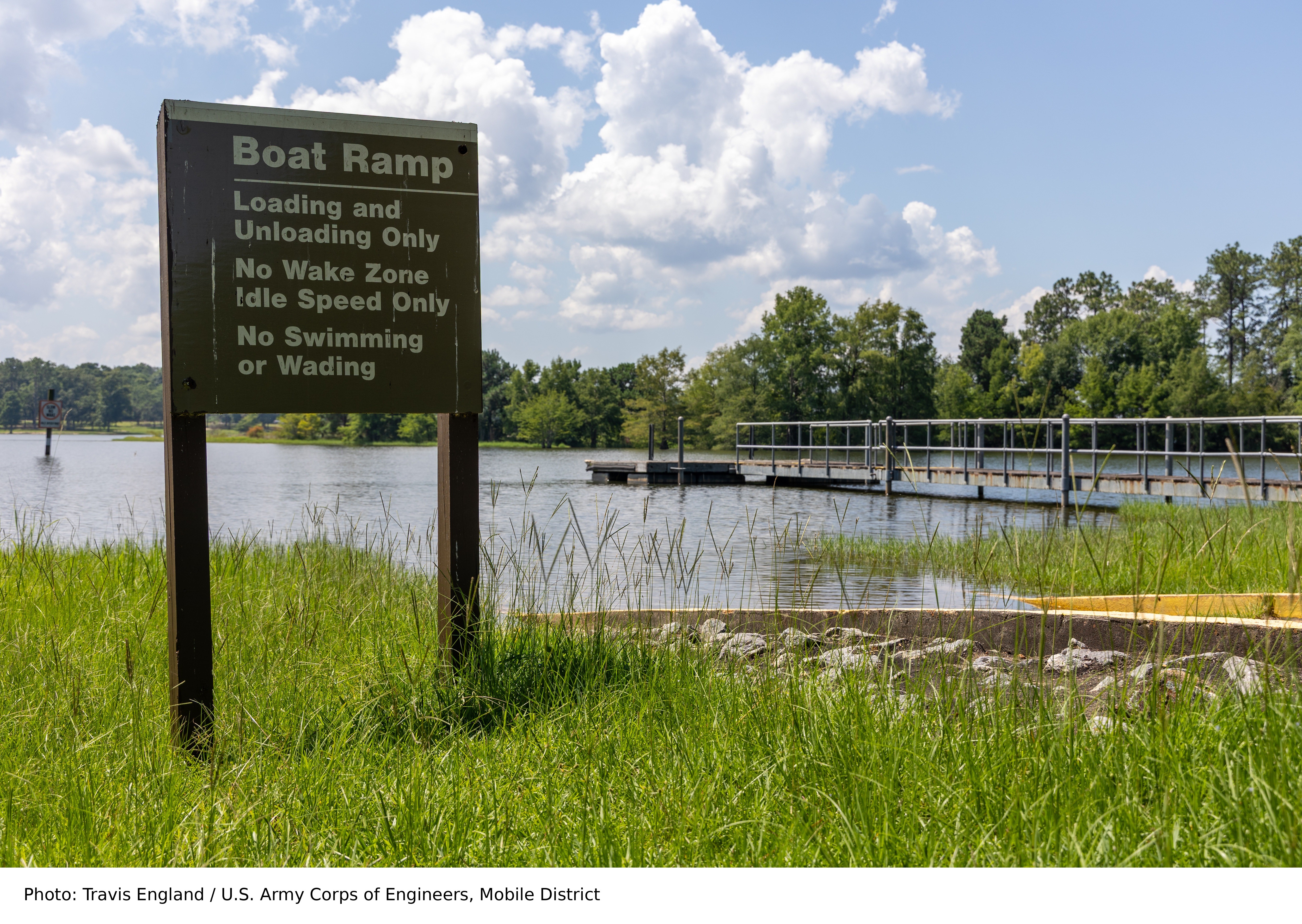 Scenic view of Lake Walter F. George